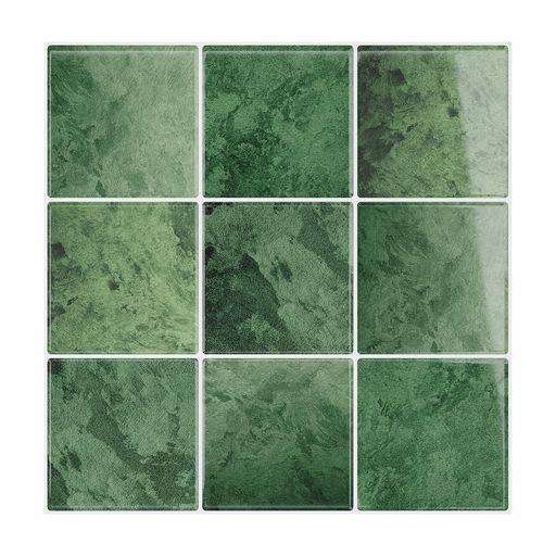 VEELIKEタイルシール防水シート30.5x30.5cm6枚入り厚手自己粘着剥がせる貼るだけDIY耐熱耐油防音汚れ防..