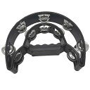 RuiMuQingドラムズ演奏楽器パーカッションカラオケ雰囲気半円型2列シンバル発表会宴会(ブラック)