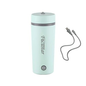 Focustarポータブル電気ケトル小型350ML300W低消費電力ポータブル電源で使えるお湯沸かせる水筒快速沸騰電源自動OFF空焚き防止一人用持ち運びケトル車中泊旅行職場に使用
