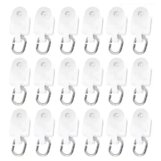 防音カーテンレールローラーカーテンレールローラー静音カーテンローラーDIYカーテンローラー【30個セ..