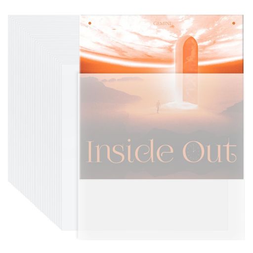 60枚セット12インチLPレコード外袋見開きジャケ用アウタースリープ厚み0.17mmオープン開口式