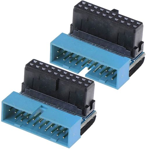 解決策: このアダプタを使用して、マザーボードの 19 ピン ポートに 19 ピン ケーブルを垂直から水平に取り付けます。 ごちゃごちゃしたシャーシケーブルの取り回しや、曲げにくい19ピンケーブルの問題を解決。 コネクター: 19 ピン メス 19 ピン オス 90 度角度付き電源アダプター。 USB3.0 19ピンケーブルがマザーボードに接続されたときに不適切な接続によりマザーボードのピンを損傷し、永久的な損傷を引き起こすのを防ぐことができます。 データ伝送: USB3.0 19 ピン インターフェイスを備えたマザーボードに適しており、双方向のデータ伝送をサポートします。 超高速はUSB2.0版の10倍の最大5Gbps。 安全性: 絶縁 EVA スポンジを使用してはんだ接合部を保護し、ショートを防ぎます。 注意: このアダプターを使用する場合は、ポートのピンを揃えて、逆向きに差し込まないでください。 アダプタを取り外すときは、無理に引き抜かないでください。 このアダプターは、2 種類のマザーボード USB3.0 19 ピン ポート用に設計されています。