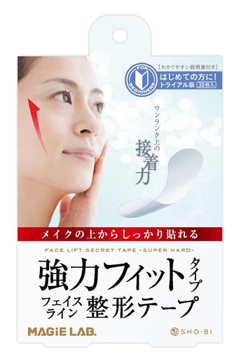 SHO-BI(ショービ)MAGiELAB.(マジラボ)フェイスライン整形テープ強力タイプトライアル30枚入MG22125クリア1個 SHO-BI(ショービ)MAGiELAB.(マジラボ)フェイスライン整形テープ強力タイプトライアル30枚入MG22125クリア1個