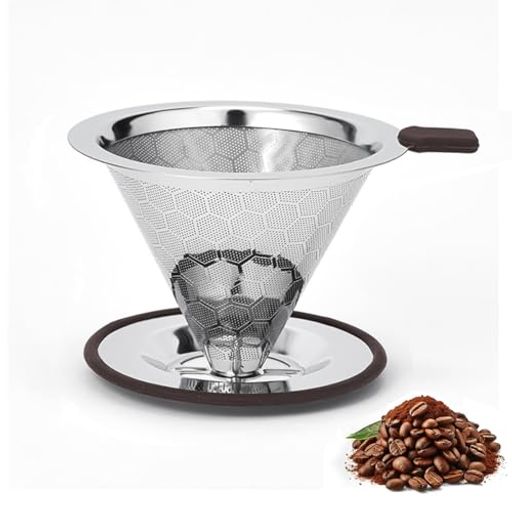 ポアオーバーコーヒードリッパー、ス...