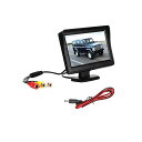 【TOUFEIYUAN】2系統の映像入力12V車用互換性ミニオンダッシュ液晶モニター4.3インチバック切替可能(1)