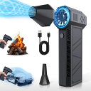 RUSEPINブロワー洗車ブロワーエアダスター52m/s130000rpm高速回転無段速度調整洗車水飛ばし落ち葉集め電気エアダスター充電式ブロワコードレス耐久性高温耐性