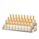メイク収納メイク収納アイシャドウスタンドMakeupOrganizer5仕切りメイクコスメ収納軽量卓上化粧品収納コスメ収納(3階)