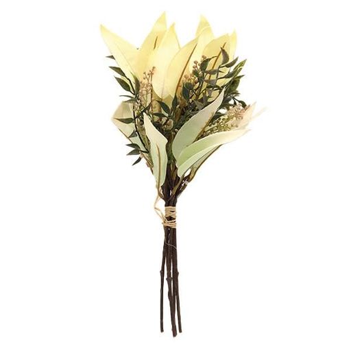 造花シルクフラワー『リーフベリーバンドルクリームV22149-037』