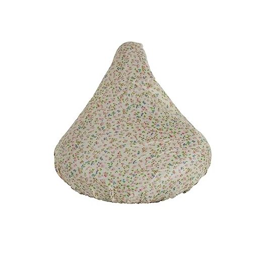 TDサドルカバーフラワーアイボリー