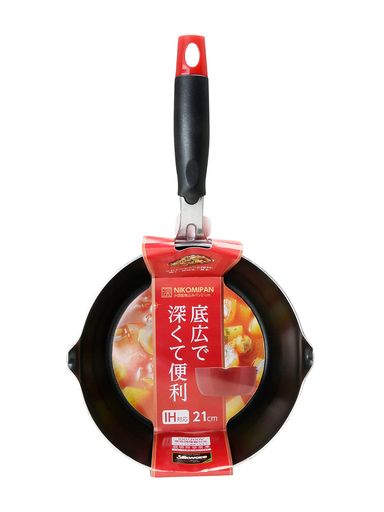 サイズ:直径21cm(深型) 特徴:ihコンロ対応 材質:アルミニウム フッ素が長持ち、手入れがしやすいダイキンシルクウェアー ブランド:ストリックスデザイン(Strix Design)