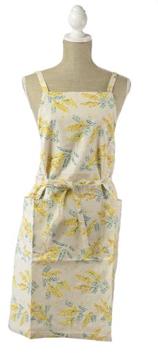 フレンズヒルショートエプロンフロウミモザナチュラル