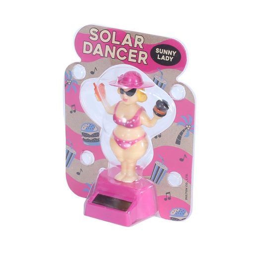 ダルトン(Dulton)ソーラートイ首振り人形サニーレディビキニビーチバカンスゆらゆらソーラーダンシング飾りオブジェ電池不要おもちゃエコ太陽光ダッシュボードデスク窓際Y-0934LASOLARDANCER