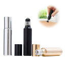 TVETEロールオンボトル10ml【3本セット】アロマ保存容器遮光ガラス製香水入れ小分け容器精油香水小分け用旅行用持ち運び便利液漏れ防止