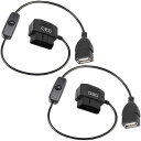 XIATIAOSANNOBD-USB電源ケーブルアダプター、16ピンOBD2オス-USBメス電源充電ケーブル、OBD2-5V2AUSBコネクタ12V24V36V-5V2Aスイッチボタン付き、車載GPSDVR(2)