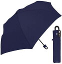 折りたたみ傘日傘晴雨兼用大きい60cmメンズ軽量コンパクト携帯便利カラビナフック付き60cmネイビー裏コートUV99.9遮熱UPF50遮光100%