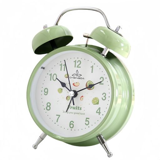 YYDS子供大音量置き時計アナログ振動オシャレアラーム可愛いベル絶対起きれる目覚まし時計爆音うるさいおしゃれ目覚ましどけい絶対に起きる目覚まし常夜灯付きメカニカルツインベル…