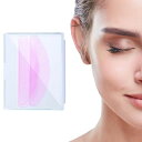 DONGFANGBまつ毛リフトシリコンパッドプロ仕様粘着性&再利用可能自宅で簡単DIYまつげパーマ用柔らか素材ピンク/透明収納ケース付き美容師推奨(1組セット)