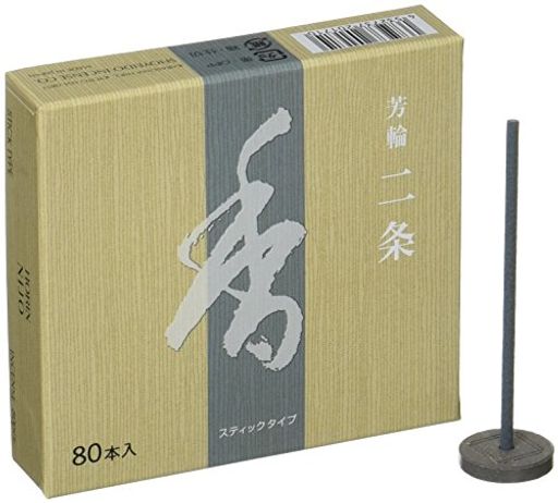 リラクゼーション (パッケージ外寸)83mmx90mmx22mm スティック70mm 簡易香立付 内容量:80本