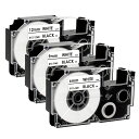 YUUカシオネームランドテープ6mm9mm12mm白強粘着XR-12WEXR-9WEXR-6WE互換CASIONameLandテープカートリッジねーむらんどテー...