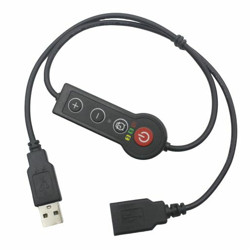 このUSB延長ケーブルは9段階のLED調光機能を備え、USBライトストリップ、USBデスクライト、LEDライトバー、USB植物灯育成ライトなどの明るさ調節に最適です。「+/-」ボタンを短押しすると9段階の調光切り替えが可能で、長押しすると無段階調光がサポートされます。設定した明るさは記憶されます。 延長コードには3段階のタイマー機能(3時間/6時間/12時間)が搭載されており、24時間を1サイクルとします。明るさとタイマー設定後、システムは自動的に設定を記憶します。次回使用時には再設定不要で、LEDライトとUSBファンの24時間自動オン/オフを実現します。「USBファンの風速調節には対応していません」 スタンバイモード時、消費電力は0.1W未満。通常使用時、スイッチは発熱せず、小型LEDインジケーターを装備。電源オフ状態でも点灯を継続するため、夜間でもスイッチの位置を容易に確認可能。 明るさを自由に調節することで、お好みの雰囲気を簡単に演出できます。自動タイマー機能により、消し忘れの心配を解消し、LEDの寿命を延ばして省エネにもつながる、地球にやさしい設計です。 保証について:購入後1年間保証。
