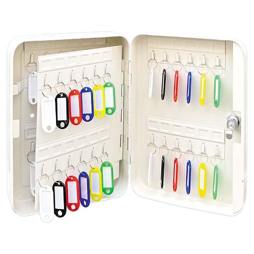 和気産業(WakiSangyo)キーボックス鍵収納鍵管理オフィス事務所倉庫48本収納可幅200mmx高さ250mmx厚み75mmVSB-006