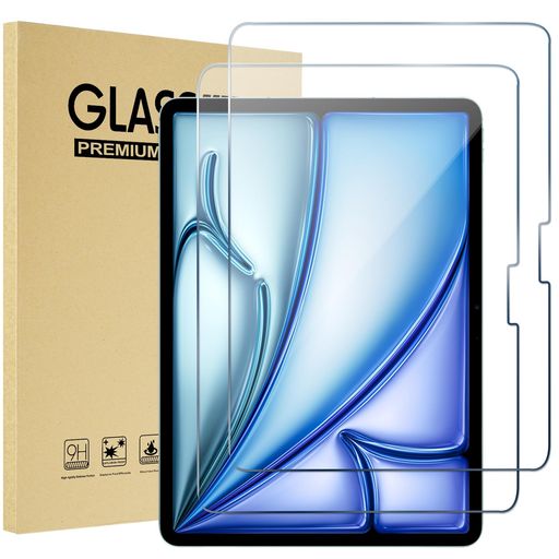 其它 - ProCase2枚セットiPadAir11インチフィルム6世代202620252024(M4/M3/M2チップ)用強化ガラス保護フィルム9H硬度耐衝撃ガラスフィルム