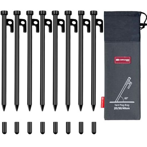 鍛造ペグ 30cm 20cm 25cm キャンプ テント タープ ソリッドステーク S45Cスチール