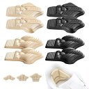 靴擦れ防止かかとパッド4足8枚セット靴かかと保護パッドパカパカ防止パッドサイズ調整クッション性衝撃吸収滑り止め脱げ防止スニーカーに最適男女兼用(ブラック+ベージュ)