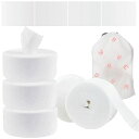 YOYOSOFTコットン化粧水用薄手毛羽立たない5x7cmミシン目加工100%天然コットンふきとり用メイク落としシートパッティング用高保湿スキンケア大容量個包装(360枚x3個)