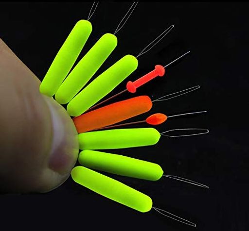 Chocoo釣り用シリコーンスペースビーン9in1ボバースタッパーライン釣り浮きストッパー釣り補助ツールオ..