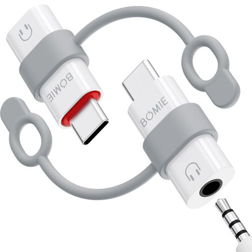 高音質:このUSB-Cから3.5mmオーディオアダプターは、高集積DACデコーダーチップを内蔵し、高音質をお楽しみいただけます。ロスレス音質と歪みのないオーディオ再生を実現し、音楽を聴く、会議に参加する、ビデオ通話を行う、電話を受けるなど、あらゆるシーンで没頭できる音質を提供します。 多機能:このUSB Type-Cから3.5mmヘッドホンジャックアダプターは、音楽鑑賞、会議、ビデオ通話、電話応答などに最適なオーディオ機能と機能キーを搭載しています。ヘッドセットの機能キーを通じて音楽再生、音量調整、一時停止が可能で、多様なニーズに対応し、操作が簡単で便利です。 紛失防止設計:このアンチロス設計を採用し、シリコン素材が明確に識別可能です。データケーブルや変換アダプターに直接取り付けられ、持ち運びや収納が簡単で、紛失しにくい設計です。通勤、ビジネス出張、旅行など、あらゆるシーンで安心して持ち運びでき、いつでもどこでも手軽に利用できます。