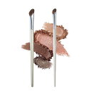 Sheepyoノーズシャドウブラシ斜めカット2本セットノーズブラシメイクブラシノーズシャドウ筆シェーディングブラシ鼻筋ノーズシェーディングブラシ小鼻化粧ブラシ携帯用(4)