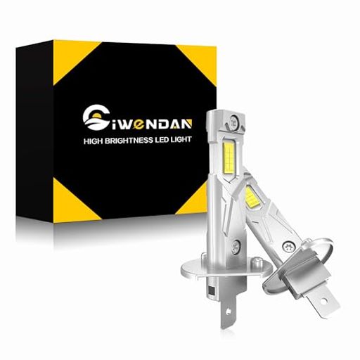 CIWENDAN (シウエンダン) H1 ledヘッドライト ハイビーム 爆光 14000LM 車検対応 D...