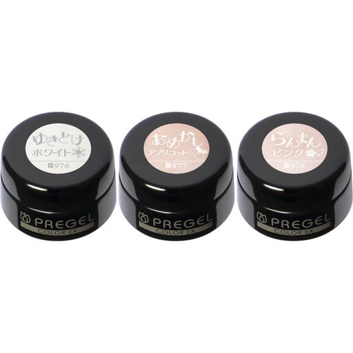 Jell Nail - PREGELカラーEXプランタンシリーズ3色セット