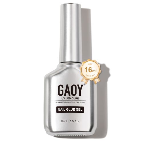 GAOYネイルグルーネイルチップ接着剤16ML2-IN-1ネイルグルー&ベースコート強力な接着力UV-LED対応初心者&プロ適応 GAOYネイルグルーネイルチップ接着剤16ML2-IN-1ネイルグルー&ベースコート強力な接着力UV-LED対応初心者&プロ適応