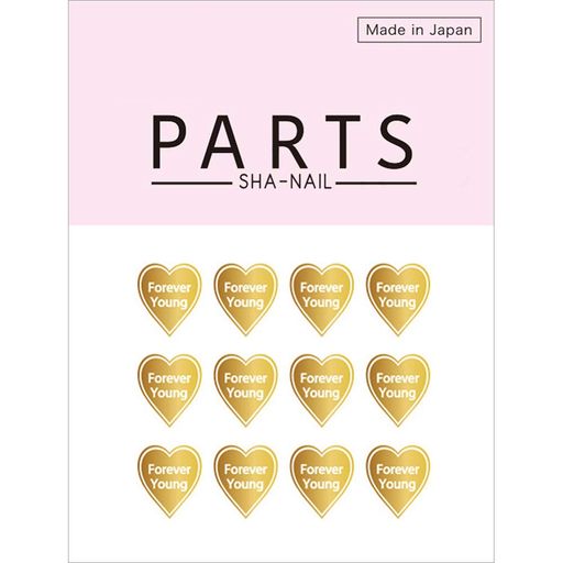 PARTSSHA-NAILハートAゴールド PARTSSHA-NAILハートAゴールド