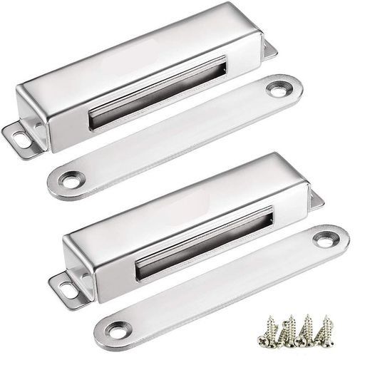 電磁ドアロック-60lb高強度ステンレスキッチン浴室キャビネットクローゼットドア引き出しロック用ヘビ..