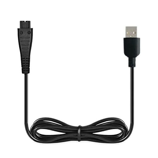 USB 充電ケーブル電源コード充電アダプタ ES7056 7058 8101 8103 8243 電気シェーバー充電ケーブルシェーバー充電器ケーブルコード交換品