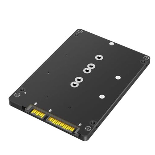 Xsdjasd 2 In 1 SSD アダプター、M.2 NGFF Key B と M を 2.5 インチ 3 アダプター コンバーターに組み合わせ、外付け SSD ケース ボックス