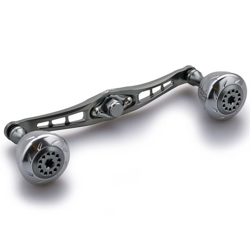 HEIGHTEN120mmベイトリールハンドルシマノダイワアブガルシア通用ベイトリール用SpiderSeries(120mmガンメタル)(124)