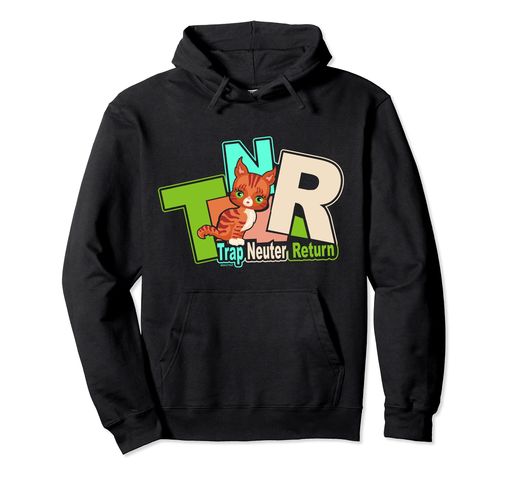 TNR Trap Neuter Return Feral Cat Advocate Cat Lover パーカー