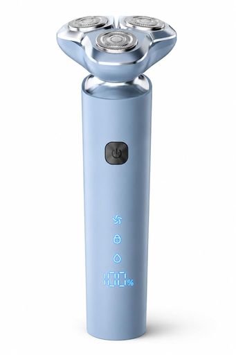 【2024新登場】シェーバー メンズ 髭剃り 電動 360°回転式 LEDディスプレイ IPX7防水 お風呂 乾湿両用 長持ちバッテリー 軽量・低騒音 残量表示 ロック機能 type-C急速充電 携帯便利 男性用シ…