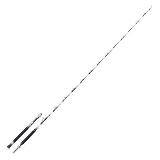 品番:220-80 全長:227cm●継数:2本●仕舞寸法:約182cm 自重:468g 先径/元径 (トップ期):3.6mm/11.5mm 錘負荷:40~100号●ハリス/ライン:~16号