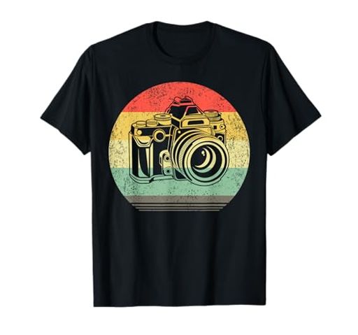 面白いヴィンテージレトロカメラ写真家の写真のギフトTシャツ