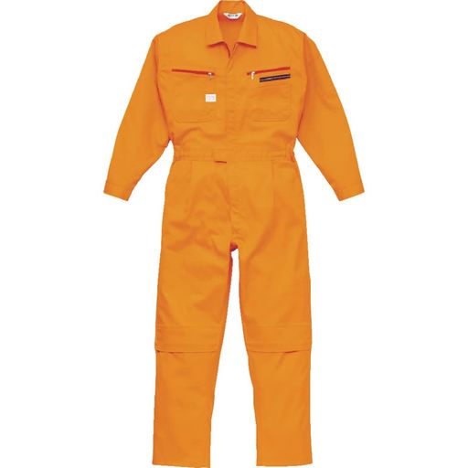 KANSAI山田辰ツヅキ服(オールシーズン用)1280オレンジLLサイズ