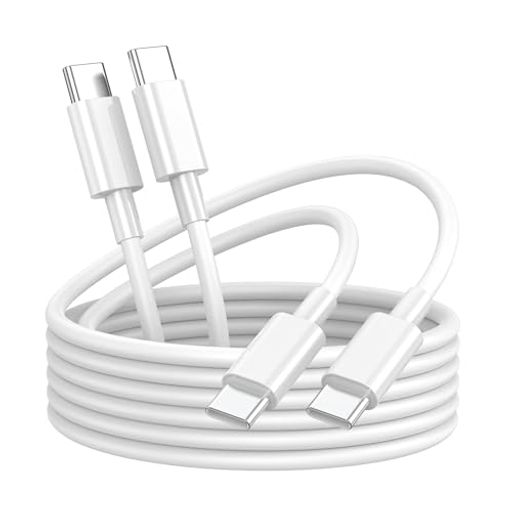 USBC & USBC ケーブル PD対応 60W急速充電 USB C ケーブル 純正 高速データ転送 高耐久性 断線防止 Type C to Type C けーぶる foriPhone 17/16/15 Pro/Plus/Pro Max、for