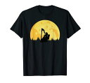 ハープミュージシャンの月Tシャツ