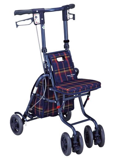 島製作所 サニーウォーカーSP (中:H92-86cm) (格子NB) 耐荷重80kg コンパクトカ ...