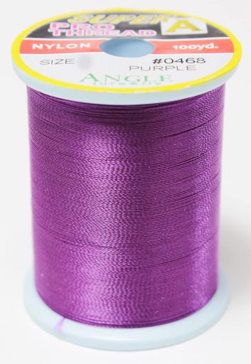 スーパーAプロスレッドナイロン/Dサイズ#0468/PURPLEロッドワインディングスレッド