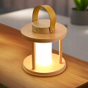 LEDコードレステーブルランプ充電式ランプ調光機能付きアイケア照明ポータブルタッチランプアウトドアキャンプリビングルーム寝室ベッドサイドオフィス用天然木製ランプハンドル付き